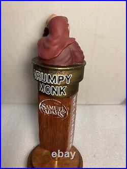 SAM ADAMS GRUMPY MONK BELGIAN draft beer tap handle. BOSTON, MASSACHUSETTS SAM ADAMS GRUMPY MONK BELGIAN draft beer tap handle. BOSTON, MASSACHUSETTS