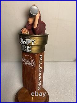 SAM ADAMS GRUMPY MONK BELGIAN draft beer tap handle. BOSTON, MASSACHUSETTS SAM ADAMS GRUMPY MONK BELGIAN draft beer tap handle. BOSTON, MASSACHUSETTS