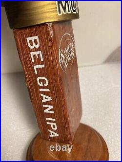 SAM ADAMS GRUMPY MONK BELGIAN draft beer tap handle. BOSTON, MASSACHUSETTS SAM ADAMS GRUMPY MONK BELGIAN draft beer tap handle. BOSTON, MASSACHUSETTS