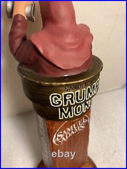 SAM ADAMS GRUMPY MONK BELGIAN draft beer tap handle. BOSTON, MASSACHUSETTS SAM ADAMS GRUMPY MONK BELGIAN draft beer tap handle. BOSTON, MASSACHUSETTS