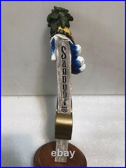 SANDUDE DRIFTWOOD LAGER draft beer tap handle. CALIFORNIA. Permanently Closed