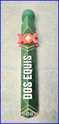 SET OF 3 Rare Modelo Especial Sugar Skull Beer Draft Tap Handle 10 1/4