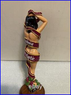 SIX RIVERS BREWING LAMBIC SEXY BRUNETTE draft beer tap handle. CALIFORNIA