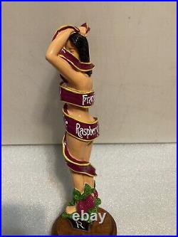 SIX RIVERS BREWING LAMBIC SEXY BRUNETTE draft beer tap handle. CALIFORNIA