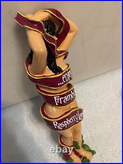 SIX RIVERS BREWING LAMBIC SEXY BRUNETTE draft beer tap handle. CALIFORNIA