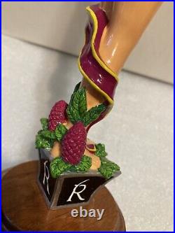SIX RIVERS BREWING LAMBIC SEXY BRUNETTE draft beer tap handle. CALIFORNIA