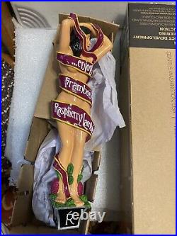 SIX RIVERS BREWING LAMBIC SEXY BRUNETTE draft beer tap handle. CALIFORNIA
