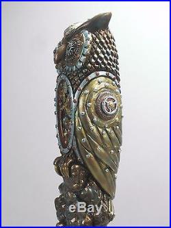 Steampunk Owl Bar Beer Tap Handle Direct From Ron Lee