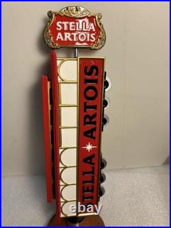 STELLA ARTOIS SAN FRANCISCO TROLLEY CAR Draft beer tap handle. BELGIUM
