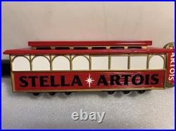 STELLA ARTOIS SAN FRANCISCO TROLLEY CAR Draft beer tap handle. BELGIUM