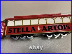 STELLA ARTOIS SAN FRANCISCO TROLLEY CAR Draft beer tap handle. BELGIUM