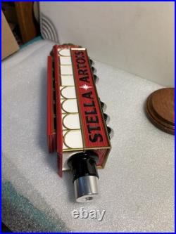 STELLA ARTOIS SAN FRANCISCO TROLLEY CAR Draft beer tap handle. BELGIUM