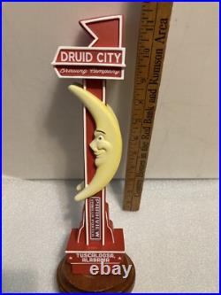STRAIGHT TO ALE DRUID CITY PARKVIEW VANILLA PORTER draft beer tap handle ALABAMA STRAIGHT TO ALE DRUID CITY PARKVIEW VANILLA PORTER draft beer tap handle ALABAMA