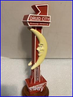 STRAIGHT TO ALE DRUID CITY PARKVIEW VANILLA PORTER draft beer tap handle ALABAMA STRAIGHT TO ALE DRUID CITY PARKVIEW VANILLA PORTER draft beer tap handle ALABAMA