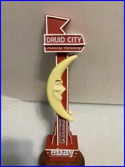 STRAIGHT TO ALE DRUID CITY PARKVIEW VANILLA PORTER draft beer tap handle ALABAMA STRAIGHT TO ALE DRUID CITY PARKVIEW VANILLA PORTER draft beer tap handle ALABAMA