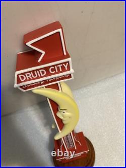 STRAIGHT TO ALE DRUID CITY PARKVIEW VANILLA PORTER draft beer tap handle ALABAMA STRAIGHT TO ALE DRUID CITY PARKVIEW VANILLA PORTER draft beer tap handle ALABAMA