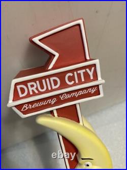 STRAIGHT TO ALE DRUID CITY PARKVIEW VANILLA PORTER draft beer tap handle ALABAMA STRAIGHT TO ALE DRUID CITY PARKVIEW VANILLA PORTER draft beer tap handle ALABAMA
