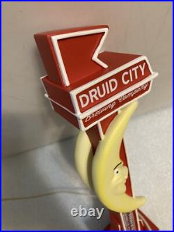 STRAIGHT TO ALE DRUID CITY PARKVIEW VANILLA PORTER draft beer tap handle ALABAMA STRAIGHT TO ALE DRUID CITY PARKVIEW VANILLA PORTER draft beer tap handle ALABAMA