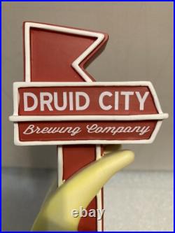 STRAIGHT TO ALE DRUID CITY PARKVIEW VANILLA PORTER draft beer tap handle ALABAMA STRAIGHT TO ALE DRUID CITY PARKVIEW VANILLA PORTER draft beer tap handle ALABAMA