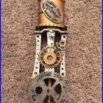 SUPER RARE Dogfish Head 2010 Steampunk Uber beer tap handle