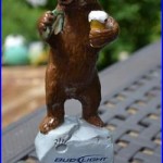 Super Rare/scarce Budlight Bear Figural Draft Beer Tap Handle-one Amazing Tap