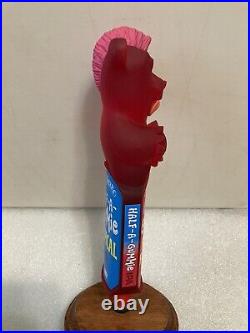 SWEETWATER ANGRY GUMMY BEAR HALF-A-GUMMIE FRUIT PUNCH beer tap handle. GEORGIA