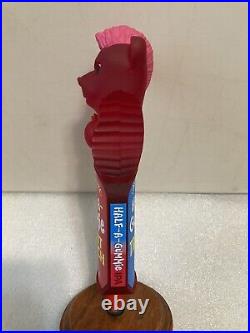 SWEETWATER ANGRY GUMMY BEAR HALF-A-GUMMIE FRUIT PUNCH beer tap handle. GEORGIA