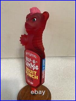 SWEETWATER ANGRY GUMMY BEAR HALF-A-GUMMIE FRUIT PUNCH beer tap handle. GEORGIA