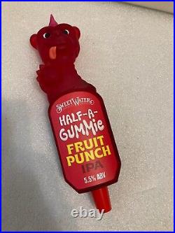 SWEETWATER ANGRY GUMMY BEAR HALF-A-GUMMIE FRUIT PUNCH beer tap handle. GEORGIA