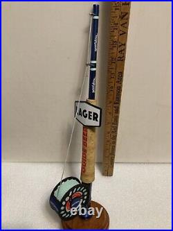 SWEETWATER GUIDE BEER LAGER FISHING POLE Draft beer tap handle. GEORGIA SWEETWATER GUIDE BEER LAGER FISHING POLE Draft beer tap handle. GEORGIA