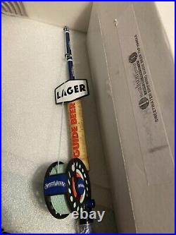 SWEETWATER GUIDE BEER LAGER FISHING POLE Draft beer tap handle. GEORGIA