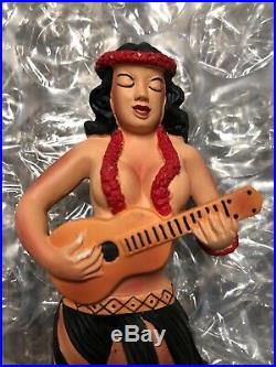 Sailor Jerry Spiced Rum Rare Hula Girl beer tap handle full figure