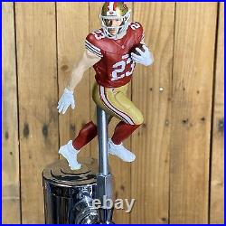 San Francisco 49ers Beer Tap Handle Christian McCaffrey NFL Football Red Jersey San Francisco 49ers Beer Tap Handle Christian McCaffrey NFL Football Red Jersey