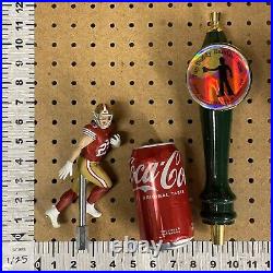 San Francisco 49ers Beer Tap Handle Christian McCaffrey NFL Football Red Jersey San Francisco 49ers Beer Tap Handle Christian McCaffrey NFL Football Red Jersey