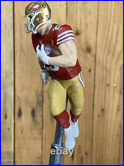 San Francisco 49ers Beer Tap Handle Christian McCaffrey NFL Football Red Jersey San Francisco 49ers Beer Tap Handle Christian McCaffrey NFL Football Red Jersey