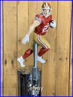 San Francisco 49ers Beer Tap Handle Christian McCaffrey NFL Football Red Jersey San Francisco 49ers Beer Tap Handle Christian McCaffrey NFL Football Red Jersey