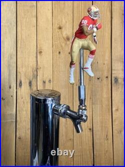 San Francisco 49ers Beer Tap Handle NFL Football Jerry Rice Niners Kegerator