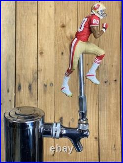San Francisco 49ers Beer Tap Handle NFL Football Jerry Rice Niners Kegerator