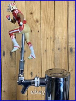 San Francisco 49ers Beer Tap Handle NFL Football Jerry Rice Niners Kegerator