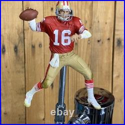 San Francisco 49ers Beer Tap Handle NFL Football Joe Montana Niners Kegerator