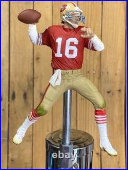 San Francisco 49ers Beer Tap Handle NFL Football Joe Montana Niners Kegerator
