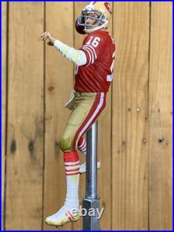 San Francisco 49ers Beer Tap Handle NFL Football Joe Montana Niners Kegerator San Francisco 49ers Beer Tap Handle NFL Football Joe Montana Niners Kegerator