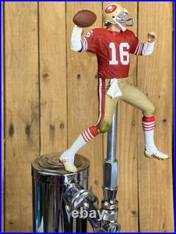 San Francisco 49ers Beer Tap Handle NFL Football Joe Montana Niners Kegerator San Francisco 49ers Beer Tap Handle NFL Football Joe Montana Niners Kegerator