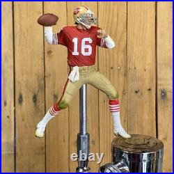 San Francisco 49ers Beer Tap Handle NFL Football Joe Montana Niners Kegerator