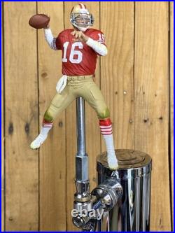 San Francisco 49ers Beer Tap Handle NFL Football Joe Montana Niners Kegerator