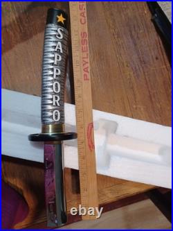 Sapporo Katana Sword Japanese Beer Tap Handle 13 Inch Brand New In Box