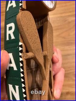 Saranac Beer Tap Handle Knob Keg Draft Bar Top Brewing Oktoberfest Green Canoe