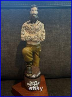Scarce Charlie Wellsdry Hopped Lagerinked Brewmaster Beer Tap Handle England