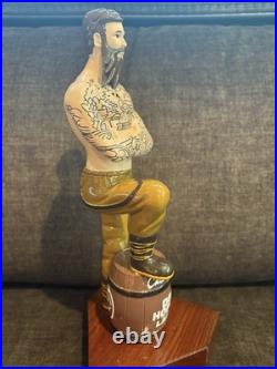Scarce Charlie Wellsdry Hopped Lagerinked Brewmaster Beer Tap Handle England