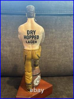 Scarce Charlie Wellsdry Hopped Lagerinked Brewmaster Beer Tap Handle England